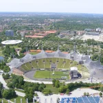 Münchner Olympiastadion. Bis zum PLO-Anschlag Ort der Weltoffenheit und Lebensfreude. Foto: ttimi27